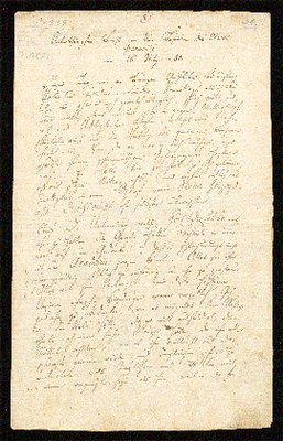 Schiller, Friedrich von: aus Über die Krankheit des Eleven  Grammont [Verschiedenes]